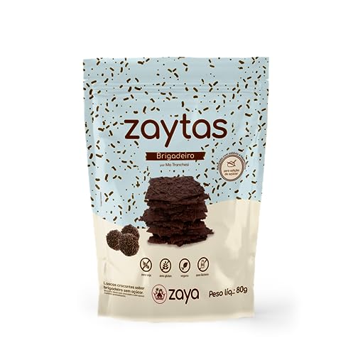 Zaya Lascas Zaytas Sabor Brigadeiro 80G