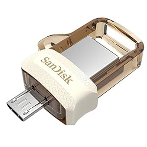SanDisk SDDD3-032G-I35GW Ultra Dual 32GB USB 3.0 OTG Pen Drive (Gold)