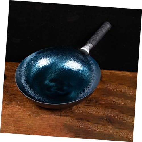 Wok de hierro tradicional con recubrimiento antiadherente miniatura 7