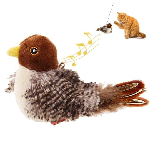 GiGwi Juguete interactivo para gatos, juguete interactivo para gatos con melodía, juguetes para que los gatos jueguen solos, divertido juguete chirriante para el aburrimiento