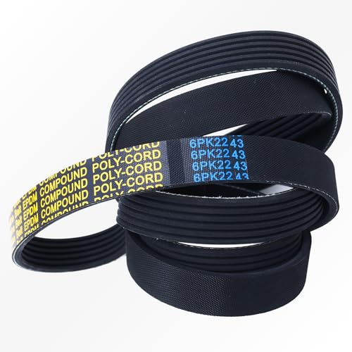 Image of 6PK2243 Serpentine Drive Belt for Chevy, Dodge, Ford, Toyota, Jeep