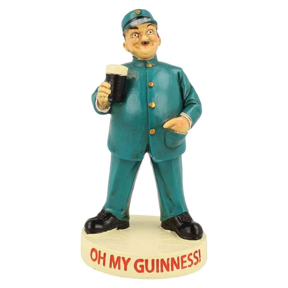 Figurine irlandaise Guinness avec finitions soignées style Gilroy