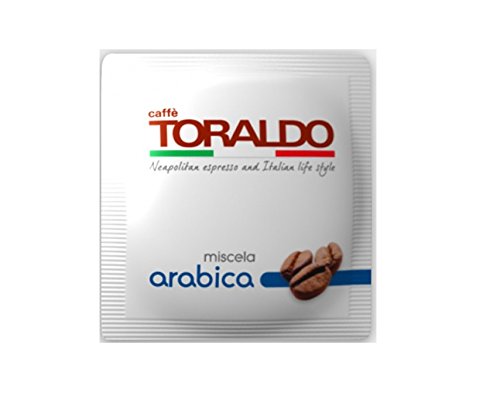 150 CIALDE CAFFE TORALDO MISCELA 100% ARABICO COMPATIBILE MACCHINE CAFFE'