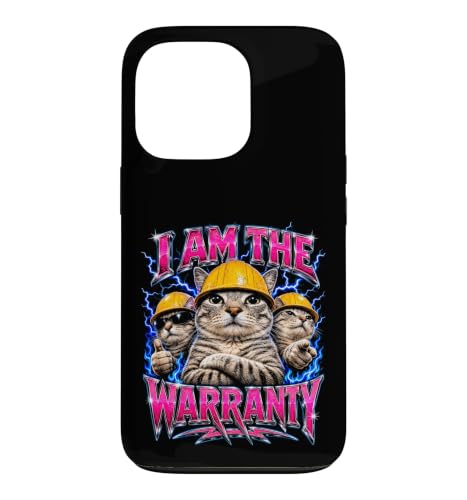 Bootleg Meme I Am The Warranty ���J�j�b�N�J�[���D�� �X�}�z�P�[�X iPhone 13 Pro �p