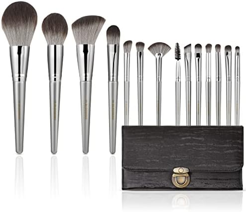 14 Makeup Brushes Set Advanced Synthetic Makeup Foundation Brush Mix Foundation Eye Shadow Concealer Makeup Brush Tool Set