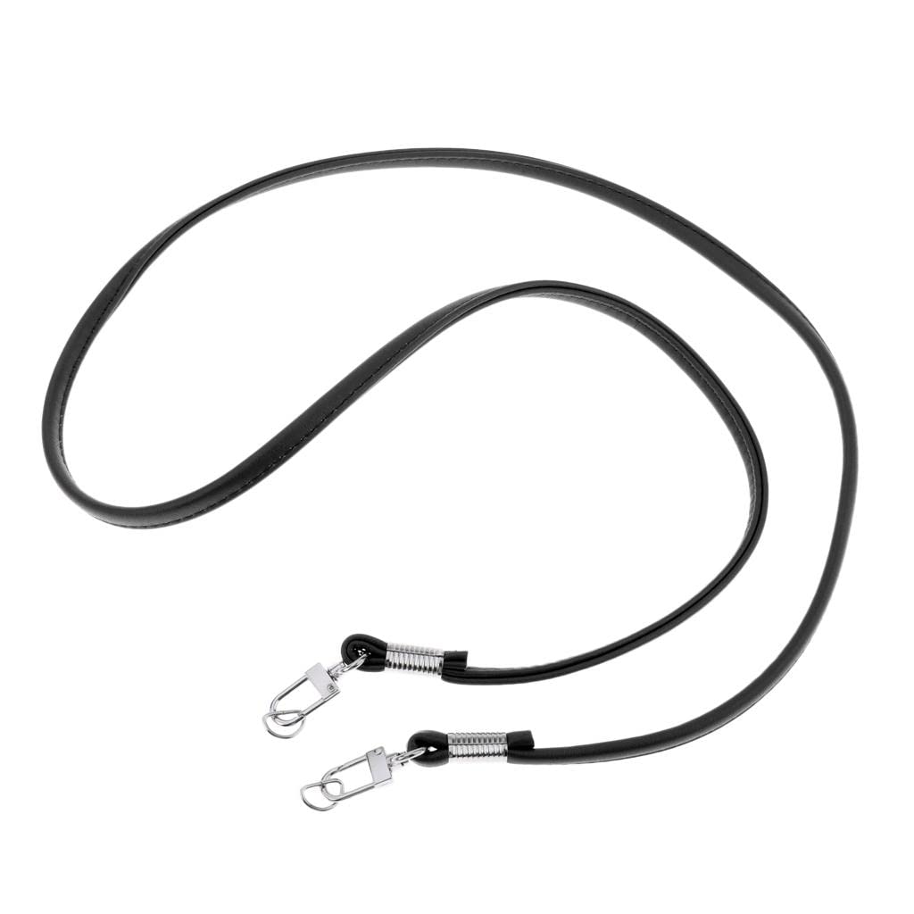 heavenglow pu leather shoulder bag strap replacement handle diy handbag purse black|handbag accessories