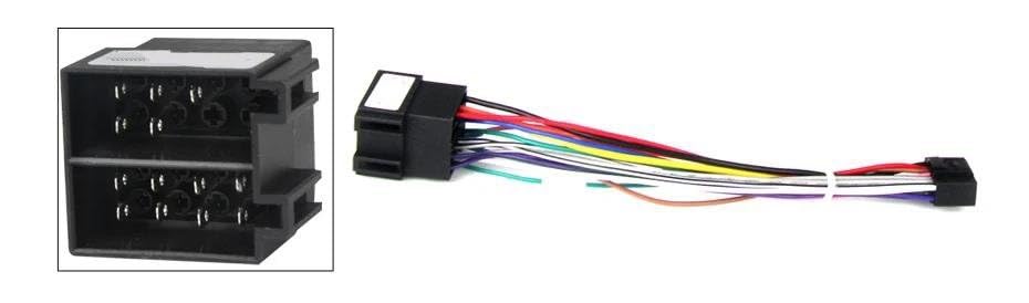 Adaptateur façade 9 pouces Smart W451 cadre et faisceau de câbles