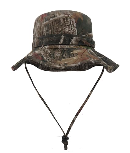 Image of Bucket Hat Wide Brim UV Protection Sun Hat Boonie Hats Fishing Hiking Safari Outdoor Hats for Men and Women