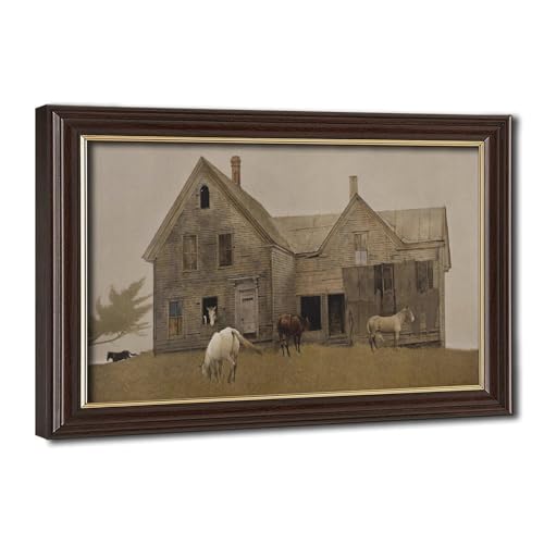 Poster réaliste Andrew Wyeth Open House pour habiller un petit mur vide