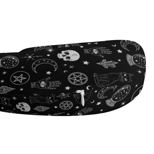 Almohada U de espuma viscoelástica 29x29x10 cm suave miniatura 5