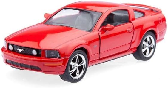 KiNSMART 2006 Ford Mustang GT Hardtop 1/38 Scale Diecast Car (red)