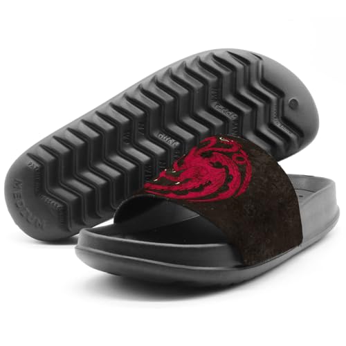 Popfunk Game of Thrones Targaryen Unisex Adult Slides Sandals Officially Licensed Hypd Slydr Switch™4