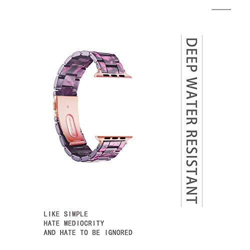 Image of Light House Apple Watch Bands-Fashion Lightweight Resin iWatch Bands for Women Men 38mm /40mm /41mm /42mm(Series 11 10), 49mm /46mm /45mm /44mm /42mm(S 3 2 1), Compatible with Apple Watch Series 11 SE 10 9 8 7 6 5 4 3 Ultra