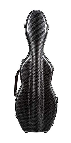 Tonareli Checkered Carbon-look Finish Violin Case - 4/4 VNF 1013
