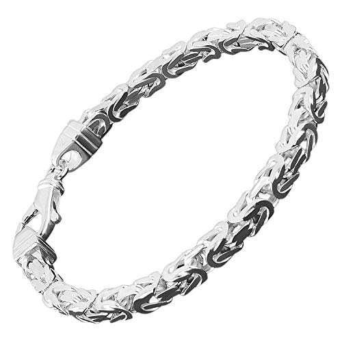 trendor Königskette Armband Sterlingsilber 925 Breite 4,7 mm 86106-21 21...