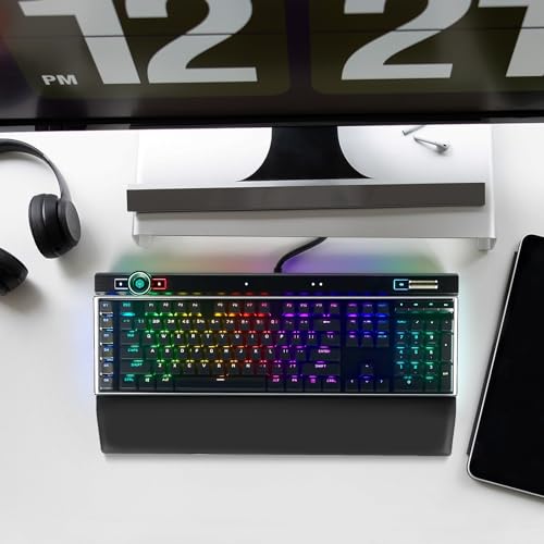 Protector Transparente para Teclado Geekria Compatible Logitech y Corsair miniatura 6