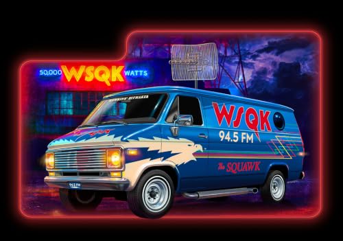Stranger Things Model Kit 125 Squawk Van 21 cm - vue 3