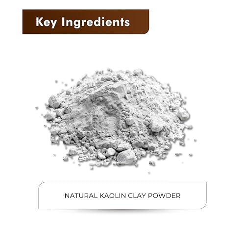H&C Herbal Ingredients Expert Natural Kaolin Clay Powder 227gm For Acne, Blackheads Skin Face Mask