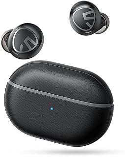 Słuchawki Douszne Bluetooth 5.1 z 30 Godzinami Pracy,SoundPEATS Free2 classic Bezprzewodowe Słuchawki Dokanałowe, IPX5 i redukcja szumów, Wbudowany mikrofon,Szybkie ładowanie,mini lekkie