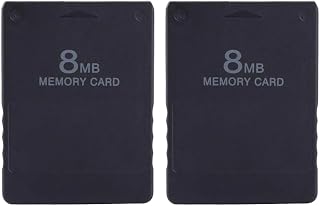 PS2専用メモリーカード 8/128/256MB選択可能 大容量 PS2シリーズ通用 ゲームアーカイブ用 (8MB-2枚)