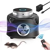 Ultrasonic Pest Repeller Plug in, Rodent Repellent Indoor Electronic Pest Control with Flashing Light, Mouse Deterrent, Pest Repellent Ultrasonic for Mice, Rat, Spiders, Roaches, Insects