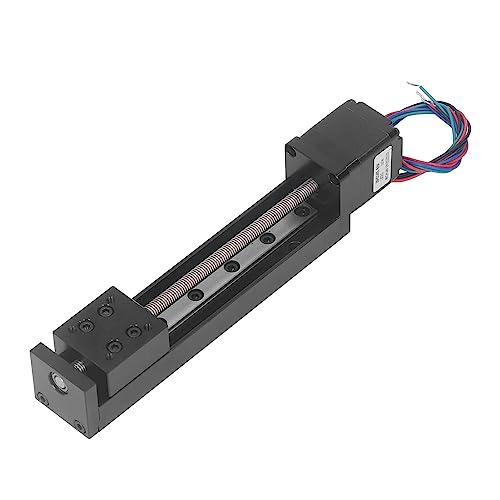 Lineartisch 100 mm Hub 28 Schrittmotor Präzisions Linearführung T Gewindespindel für DIY CNC Fräser X Y Z Achse Miniatur Linearantrieb