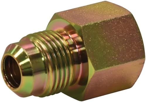 XFITTING 5-Pack 1/2 Inch FLARE X 1/2 Inch FIP Gas Valves - Brass, For Residential & Commercial Gas Lines