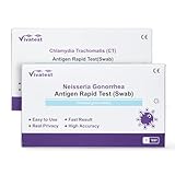STI Test Kit Male and Female Chlamydia and Gonorrhea Sexual Health Home Test Kit | Antigen Rapid Swab STI Testing Kit Female and Male | Easy to Use STD Test Kit | Viva Test
