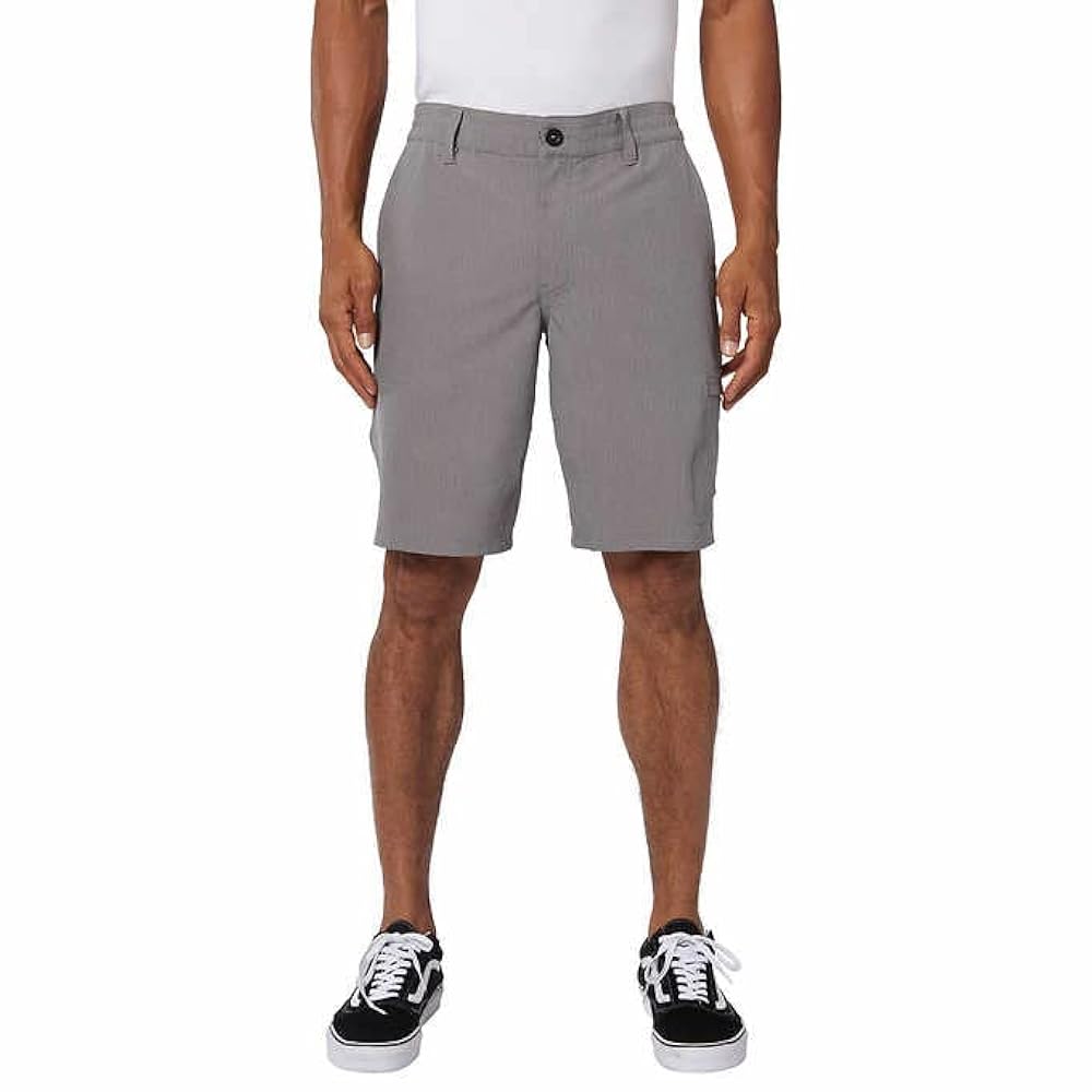 Mens Curl Hybrid Shorts, Charcoal Gray, 38 at Amazon Men's
