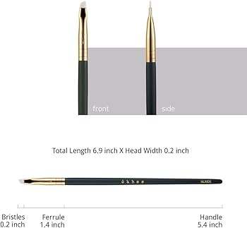Amazon.com: [SOO ADOR] okhee Edge Eye Brush NUN05 - Perfect for