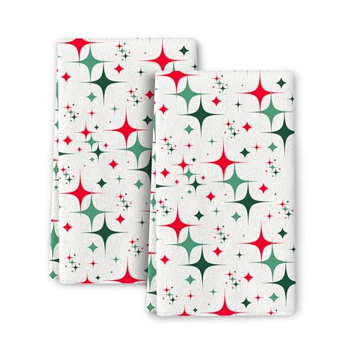 Wovoto Abstract Mid Century Modern Kitchen Towels For Drying Dishes cover