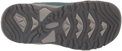 KEEN Kanibou Mid Height Waterproof Insulated Snow Boots, Deep Lagoon/Jazzy, 2 US Unisex Big Kid | Image 3