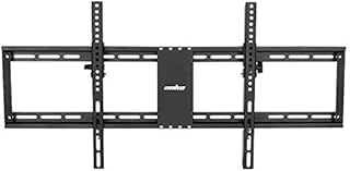 UNHO 32-85" Fixed TV Wall Mount Bracket Tilt Ultra Slim TV Mount for LED LCD OLED Plasma TVs with Spirit Level Super Strong 132 lbs Weight Capacity VESA up to 800 x 400