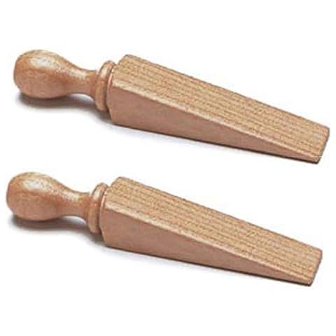 fiXte Wooden Door Wedge Stopper Pack of 2 Cover