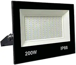 Refletor LED SMD Holofote 200w Branco Frio 6000K Resistente Prova D'água Projetor Slim 6500K Luz Iluminação Piscina