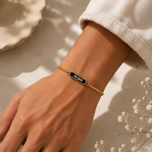 Image of Oblivion Bracelet for Men - Personalized Rakhi Bracelet, Engrave Name or Message for Special Occasion Raksha Bandhan for Brothers, Customized Stylish Adjustable Wrist Accessory