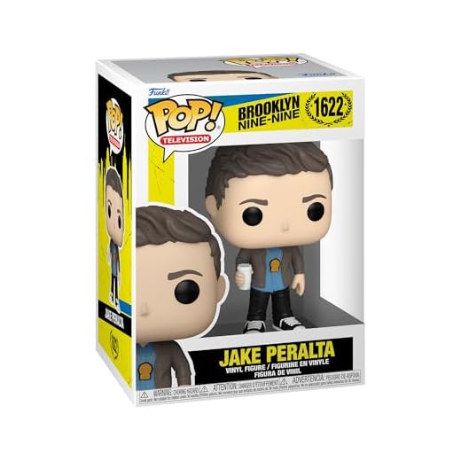 Funko Pop! TV: BNN - Jake Peralta with Bagel - Brooklyn Nine-Nine - Figura De Vinilo Coleccionable - Idea De Regalo - Productos Oficiales - Juguetes para Niños Y Adultos - TV Fans