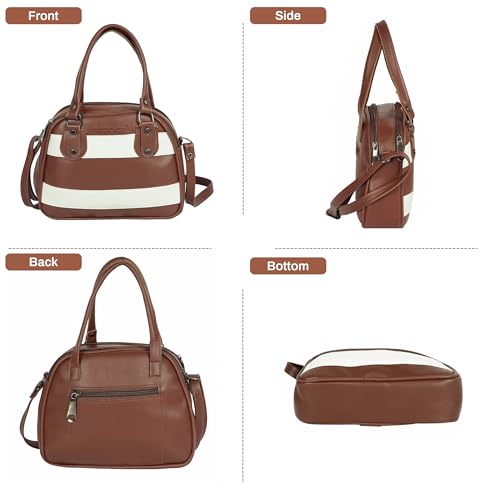 Image of Storite Women Handbag | PU Leather Top Handle Sling Bag | Stylish Crossbody Shoulder Purse for Ladies & Girls | Fashion Handbag for Office, Shopping & Travel