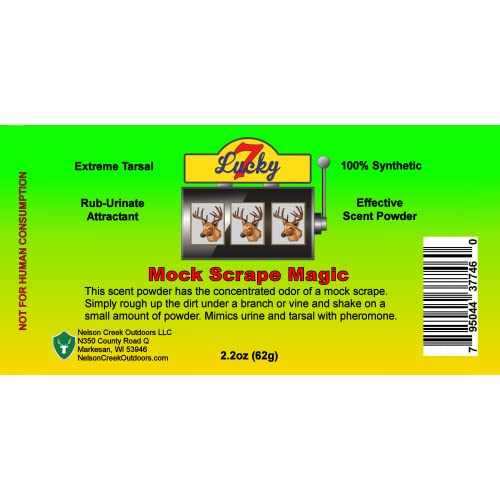 Lucky 7 Mock Scrape Magic Deer Scent Powder
