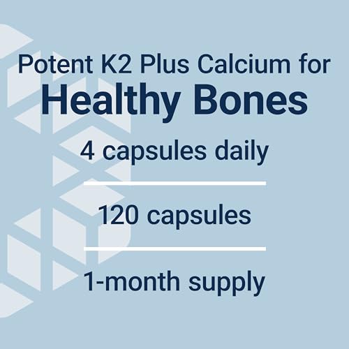 Life Extension Bone Restore Elite Calcium Supplement with Super Potent K2, Calcium, Vitamin D3, Magnesium, Boron, zinc, Vitamin K2, for Bone Health, Gluten-Free, Non-GMO, 120 Capsules - Image 6