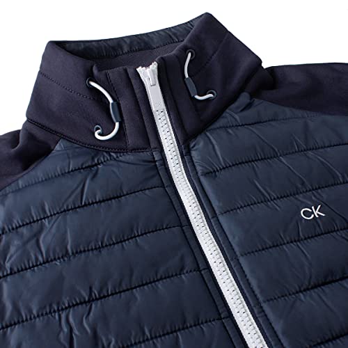 Calvin Klein Herren Hybrid Gilet - Navy - L.