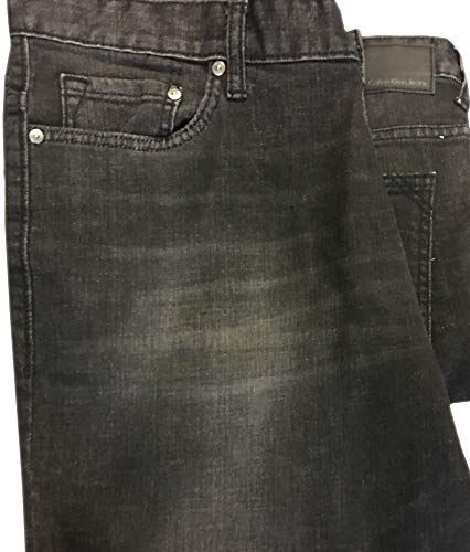 Calvin Klein Men's Straight Leg Jean (Metal, 40 x 32)2