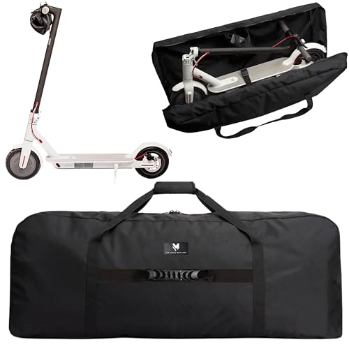 lamaki E Scooter Tasche für Transport & Aufbewahrung - Universale Größe XXL - Strapazierfähiges Nylon 1680D mit Metallreißverschluss - E Scooter Zubehör lamaki E Scooter Tasche für Transport & Aufbewahrung - Universale Größe XXL - Strapazierfähiges Nylon 1680D mit Metallreißverschluss - E Scooter Zubehör