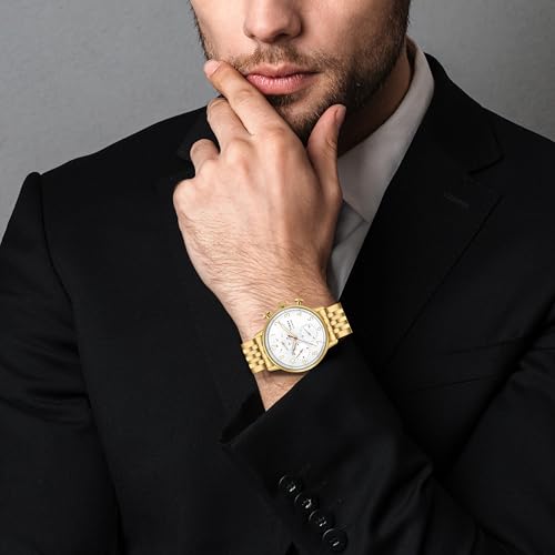 Image of TIMEX Analog Watch for Men with Round Dial & Water Resistant Man's Wrist Watches