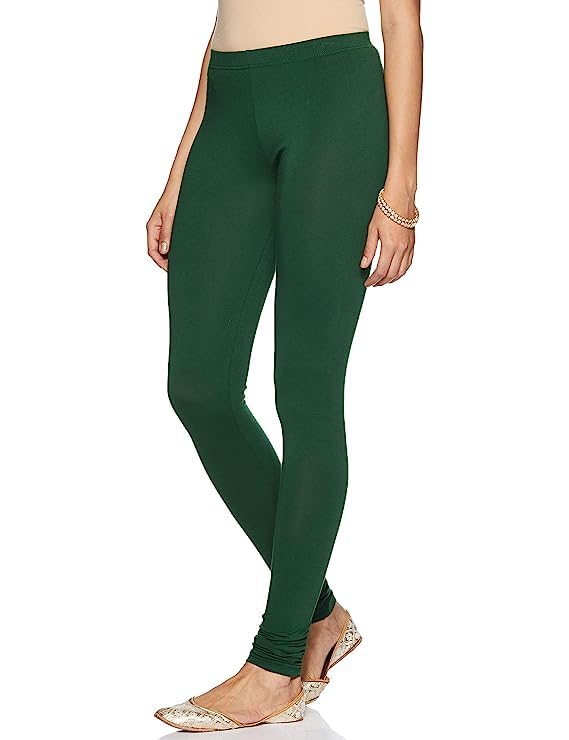 NE Collections Ankle Length Slim fit Super Combed Stretchable Premium Cotton Elastane Leggings for Women and Girls, Sizes: 2XL-image-29