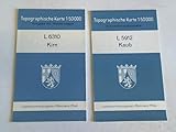  2 topographische Karten