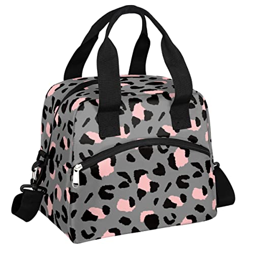 Luxury Leopard Insulated Lunch Bag