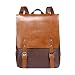 ZEBELLA Womens Leather Backpack Vintage Brown Travel Daypack College Bookbag