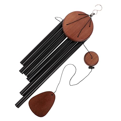 ibasenice Carillon Éolien De Poirier Décoration De Jardin Suspendue Carillon pour Patio Et Terrasse