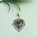 Natural Top Qulity Ocean Jasper Gemstone 925 Sterling Silver Handmade Statement Pendant for Women Gift for Girlfriend and Wife